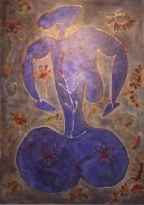 Voir le détail de cette oeuvre: Nu bleu excuses à Matisse